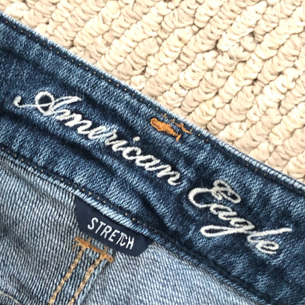 American Eagle cuffed cutoff shorts sz. 2 - Picture 4 of 5